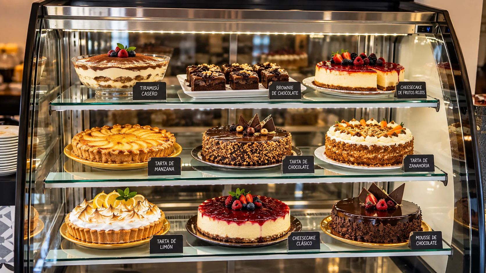 Siempre queda sitio para algo dulce.